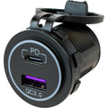 SeaDog USB 30  USBC Power Socket wOut Light 4265101