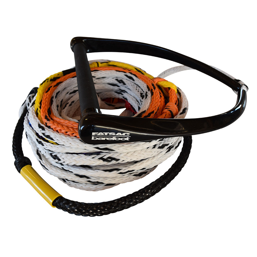 FATSAC 75 Water Ski Rope  Handle Combo w8 Takeoff Points  Multicolor M1038C