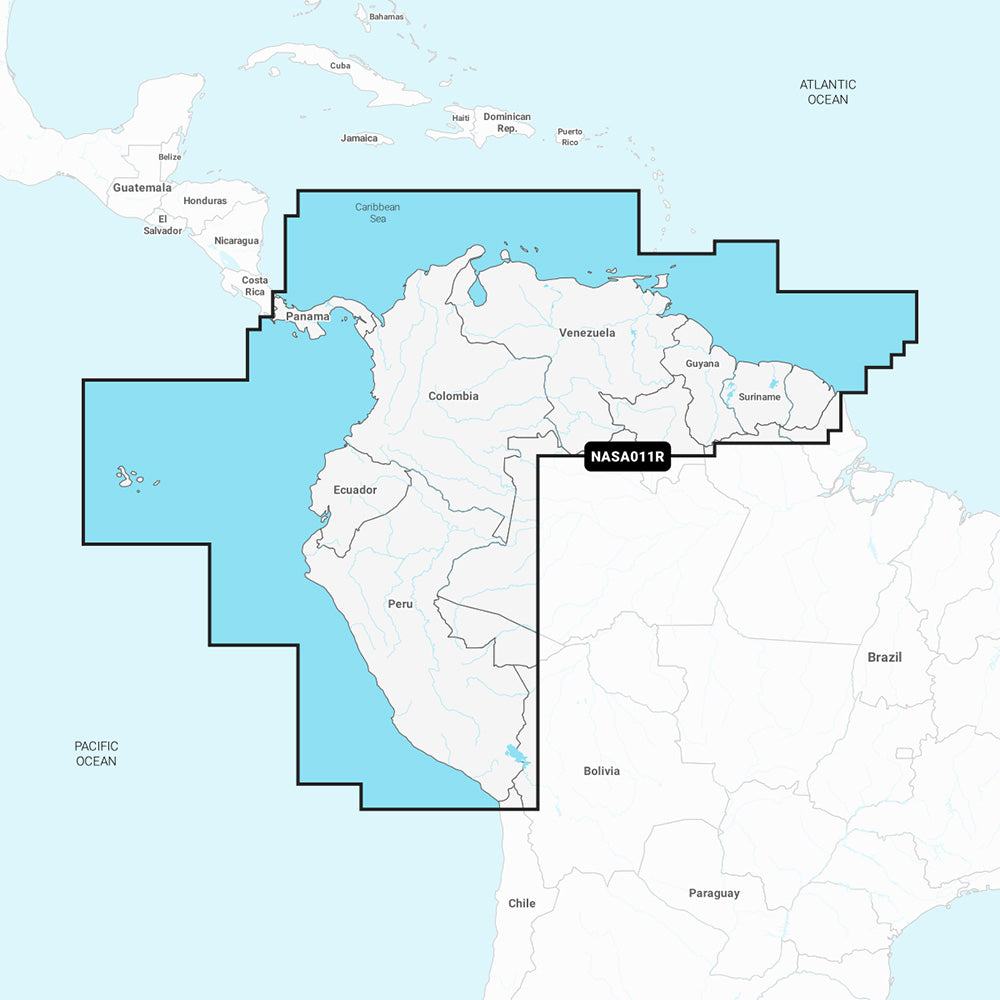 Navionics NASA011R  South America North  Navionics 010C146030
