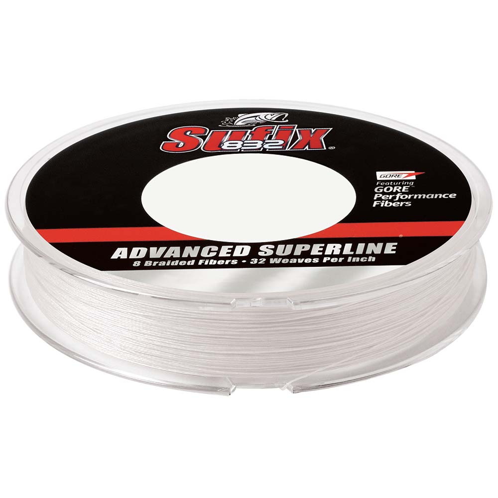 Sufix 832 Braid  50lb  Ghost  150 yds 660050GH