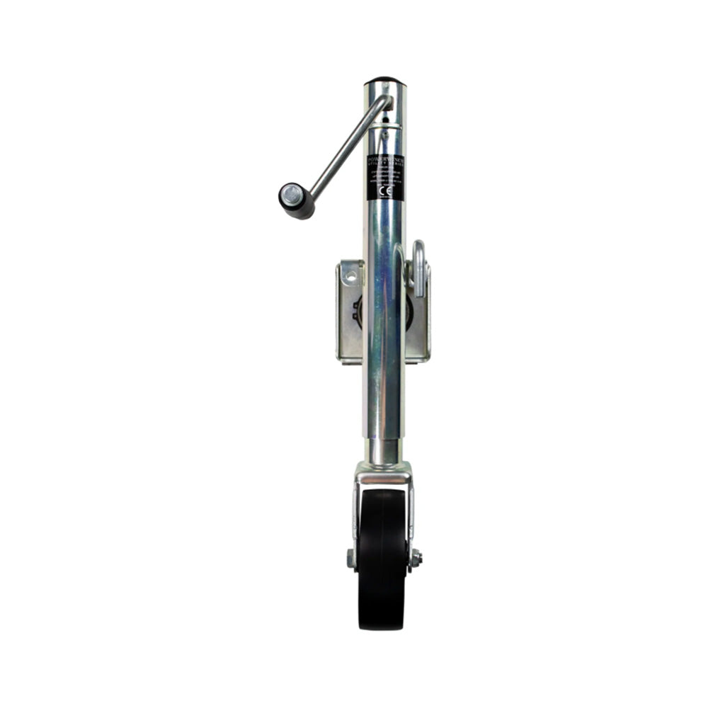 Powerwinch Utility Series Jack  1000lb BoltOn Single Wheel Zinc 21500J1000B1ZR