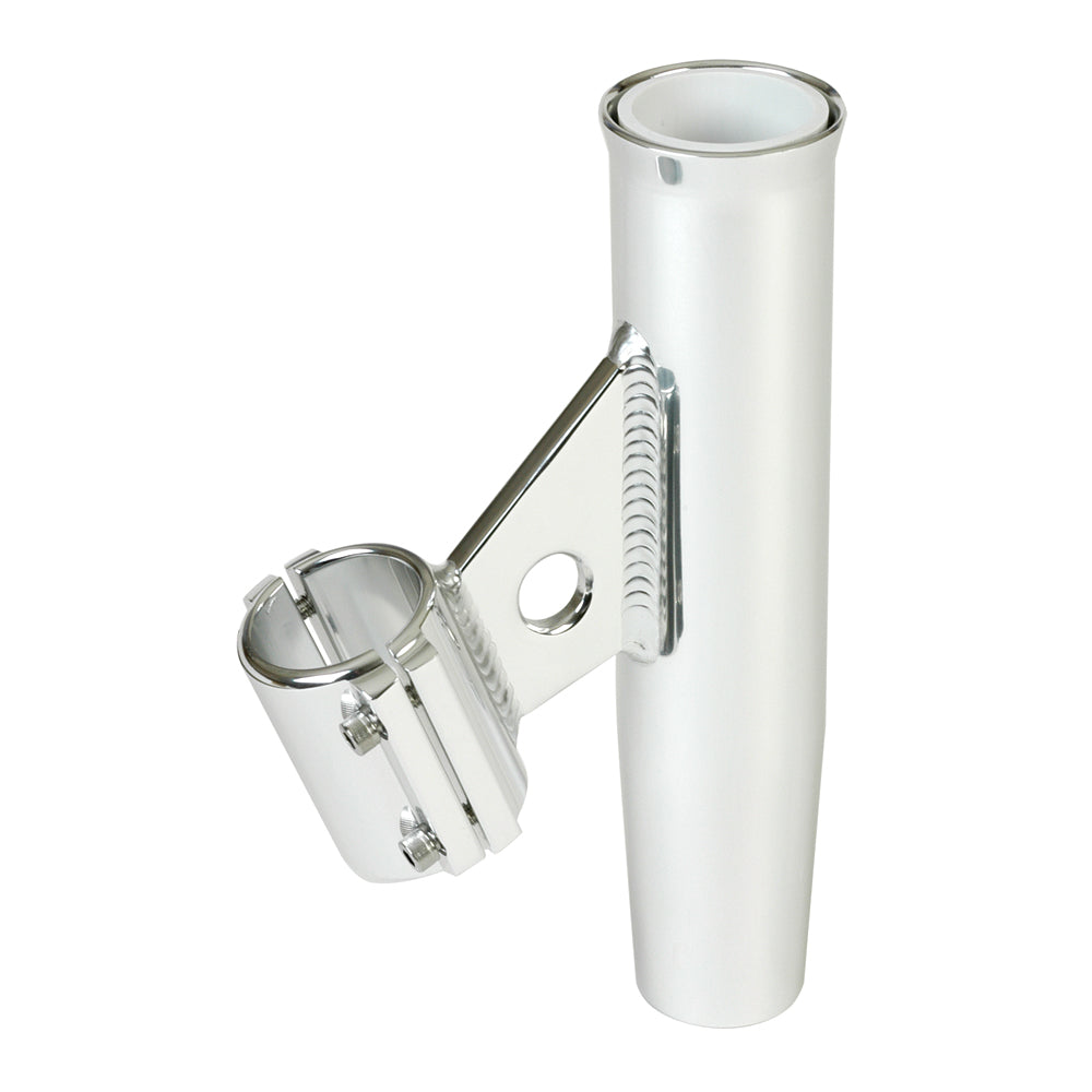 Lees ClampOn Rod Holder  Silver Aluminum  Vertical Mount  Fits 1050 OD Pipe RA5001SL