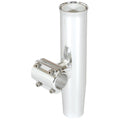 Lees ClampOn Rod Holder  Silver Aluminum  Horizontal Mount  Fits 1900 OD Pipe RA5204SL