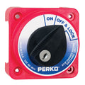 Perko 9612DP Compact Medium Duty Main Battery Disconnect Switch wKey Lock 9612DP