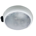 Perko Round Surface Mount LED Dome Light  White Powder Coat  w Switch 1356DP0WHT