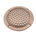 Perko 5 Round Bronze Strainer MADE IN THE USA 0086DP5PLB