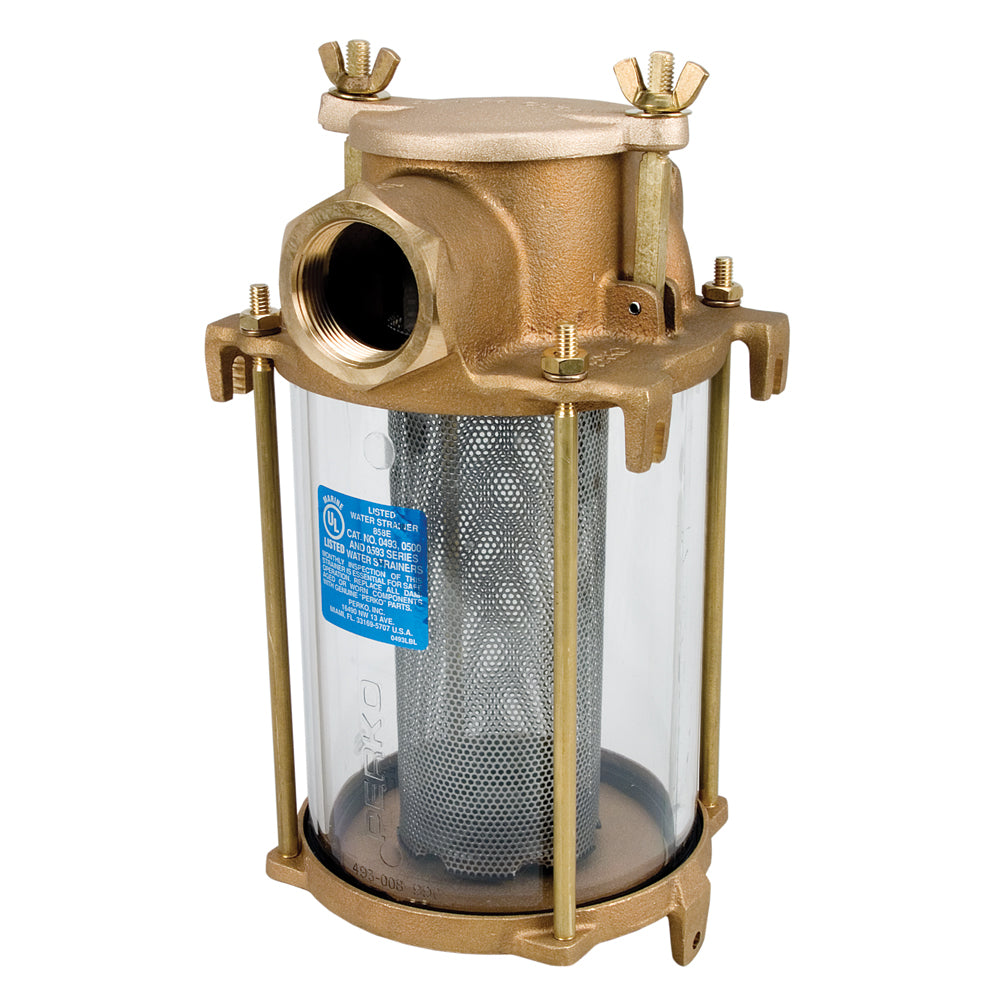 Perko 114 IPS Intake Strainer Bronze Made in the USA 0493007PLB
