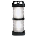 Perko Double Lens Navigation Light  Masthead Light  Black Plastic White Lens 1365E00BLK