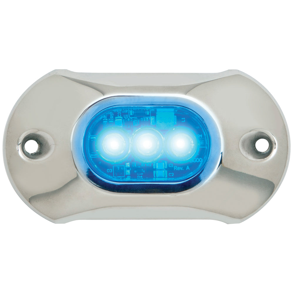 Attwood Light Armor Underwater LED Light  3 LEDs  Blue 65UW03B7