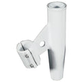 Lees ClampOn Rod Holder  White Aluminum  Vertical Mount Fits 1315 OD Pipe RA5002WH