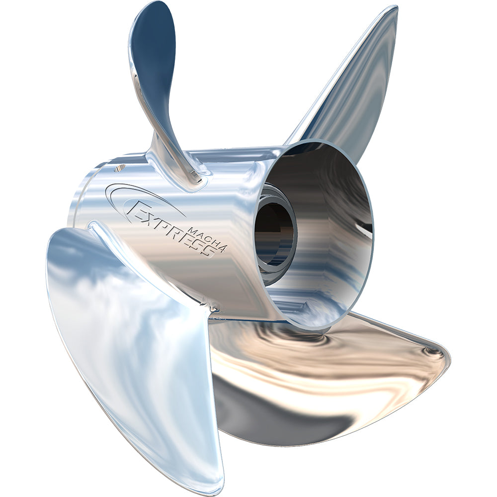 Turning Point Express Mach4  Right Hand  Stainless Steel Propeller  EX1EX214114  4Blade  14 x 11 Pitch 31431130