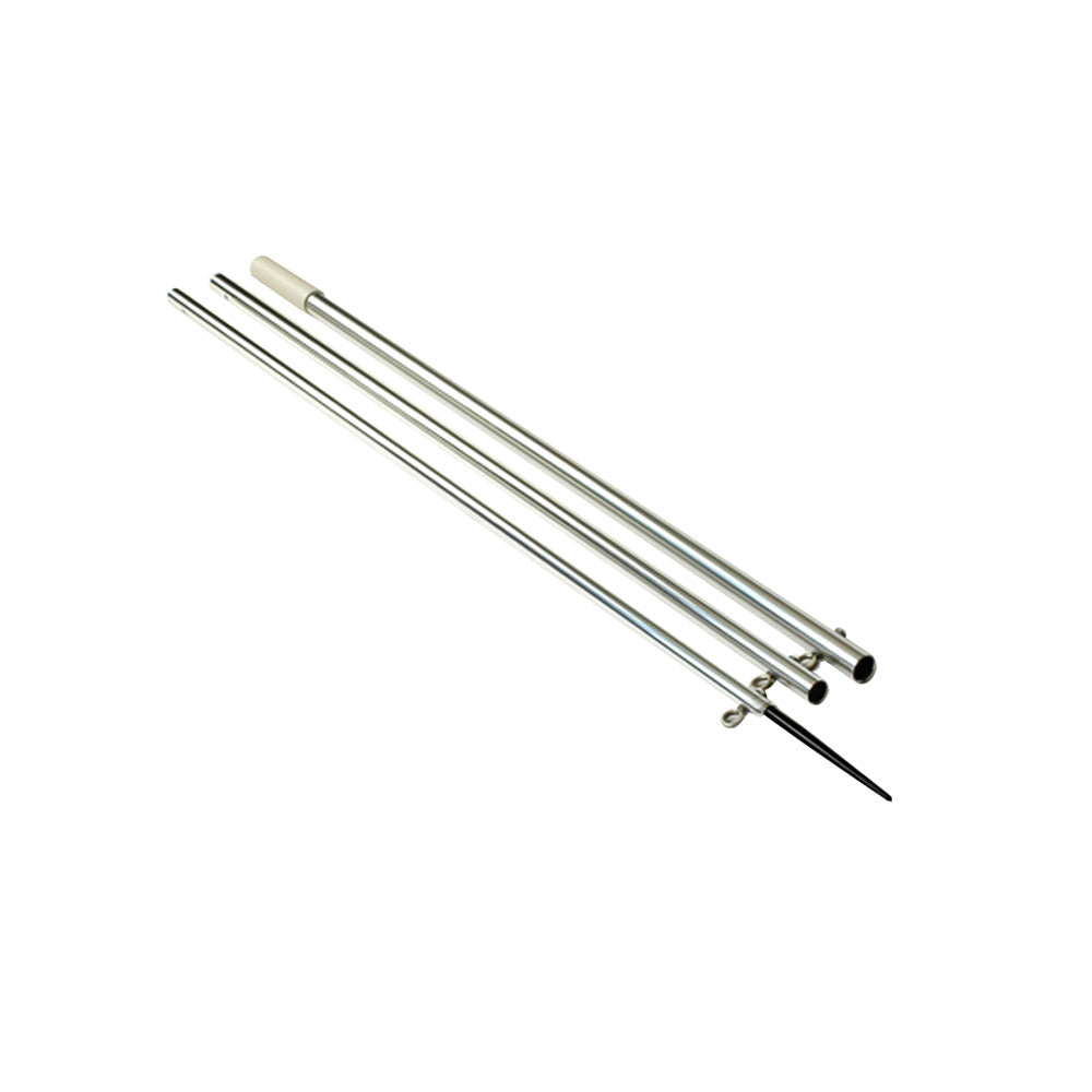Lees 15 Bright SilverBlack Spike  Step Tube 138  No Spreader MX8715CR