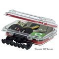 Plano Waterproof Polycarbonate Storage Box  3449 Size  RedClear 144900