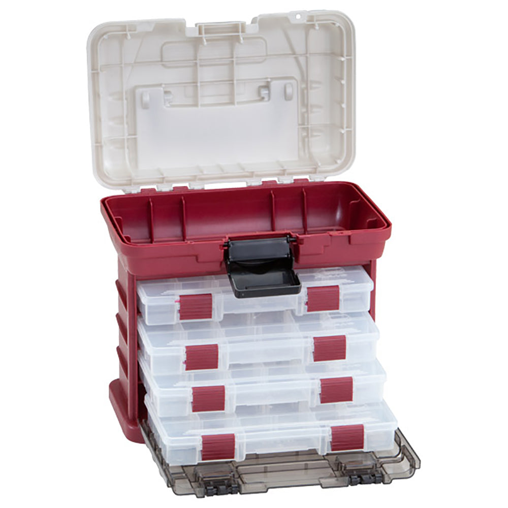 Plano 4By Rack System 3500  Red MetallicSilver 135402