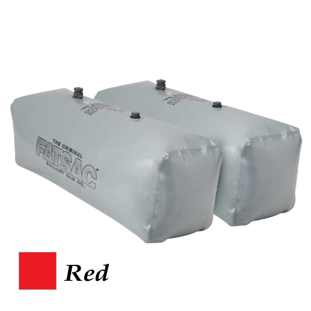 FATSAC Vdrive Fat Sacs  Pair  400lbs Each  Red W701RED