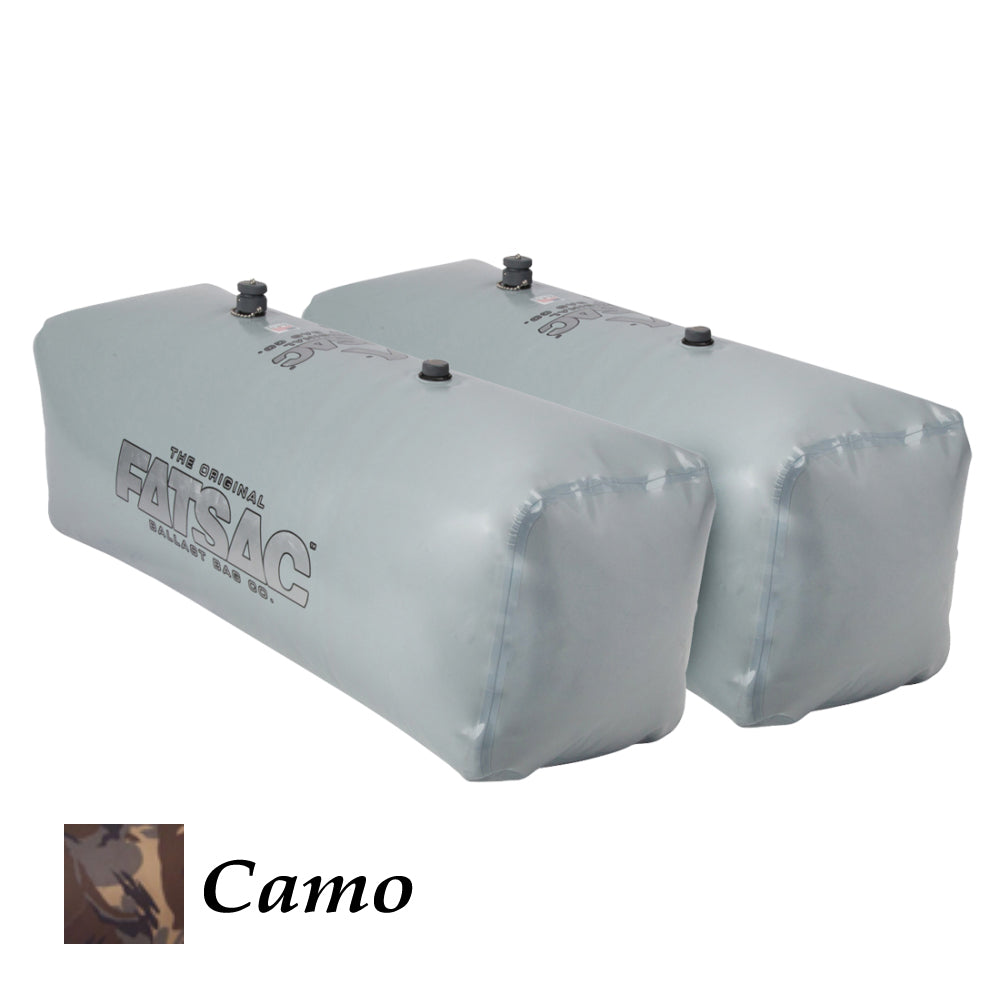 FATSAC Vdrive Fat Sacs  Pair  400lbs Each  Camo W701CAMO