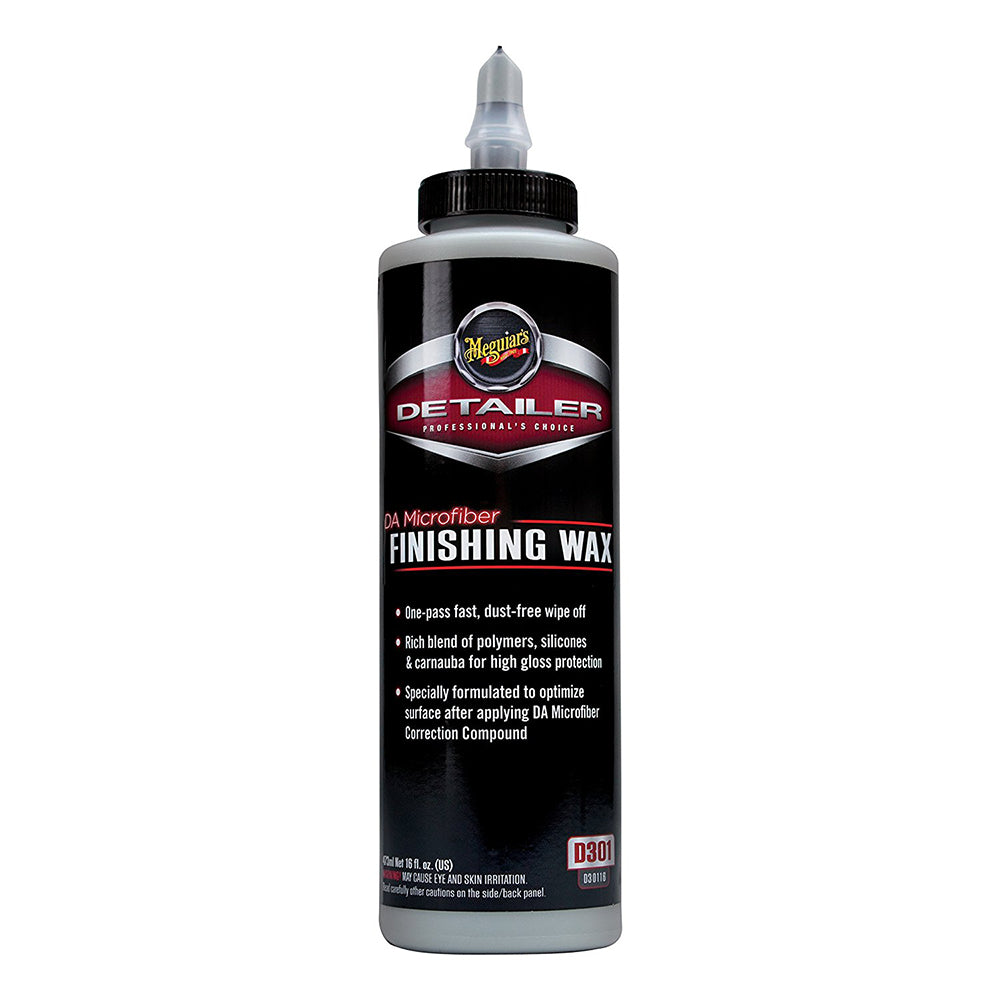 Meguiars DA Microfiber Finishing Wax  16oz D30116