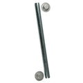 CE Smith Package Roller Shaft 12 x 1234 wCap Nuts  Zinc 10705A