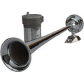 SeaDog Chrome Plated Trumpet Airhorn Long Single wCompressor 4325101