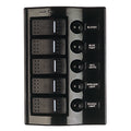SeaDog Nylon Circuit Breaker Panel  5 Circuit  Wave Style 4258001