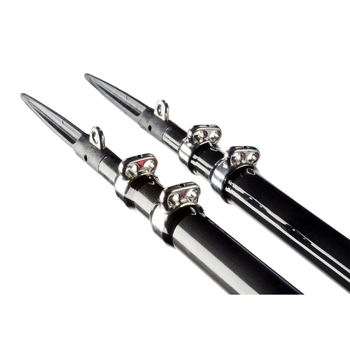 CE Smith Gen3 Carbon Fiber Outriggers  Black  22  Pair 56551