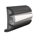 TACO Large SuproFlex Rub Rail 25 x 1  Black V119970BKA1001
