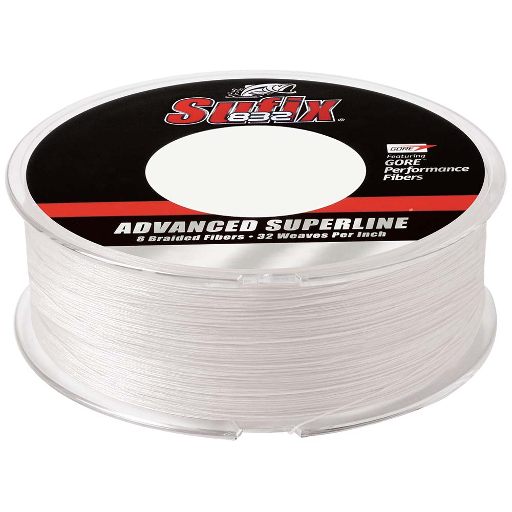 Sufix 832 Advanced Superline Braid  6lb  Ghost  600 yds 660206GH