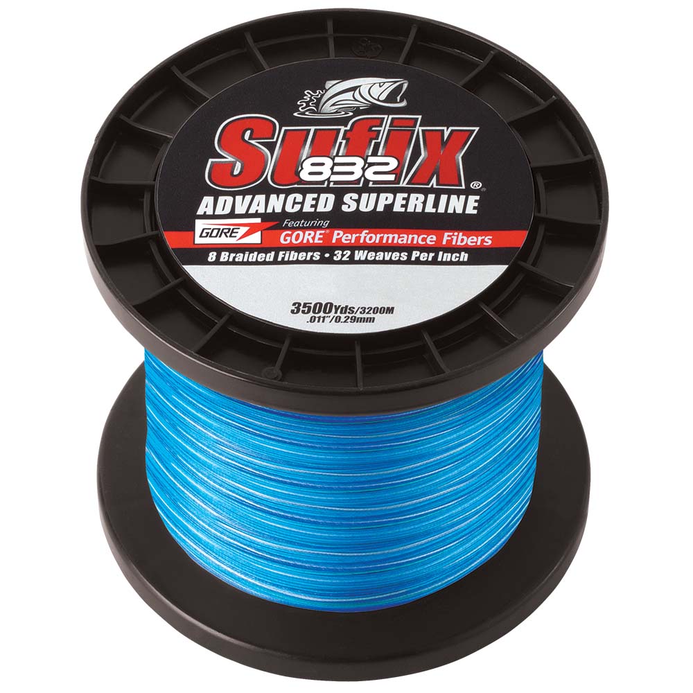 Sufix 832 Advanced Superline Braid  6lb  Coastal Camo  3500 yds 660406CC