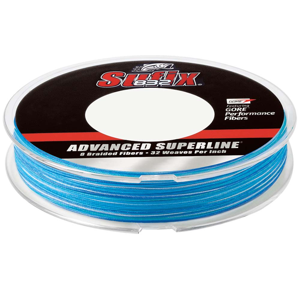 Sufix 832 Advanced Superline Braid  8lb  Coastal Camo  300 yds 660108CC