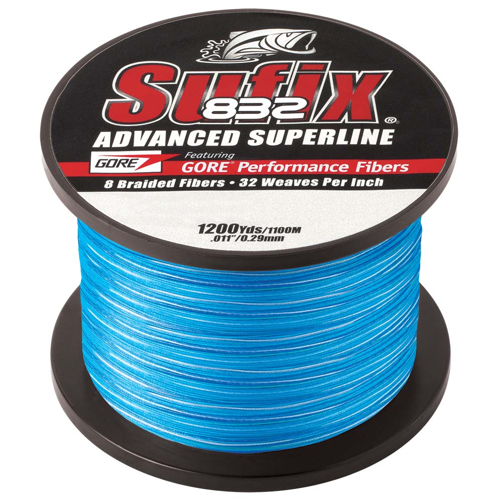 Sufix 832 Advanced Superline Braid  10lb  Coastal Camo  1200 yds 660310CC