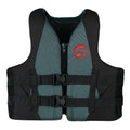 Full Throttle Adult RapidDry Life Jacket  SM  GreyBlack 14210070103022