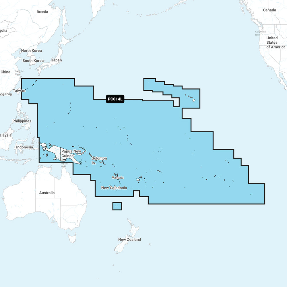 Navionics NAPC014L  Pacific Islands  Navionics 010C135830