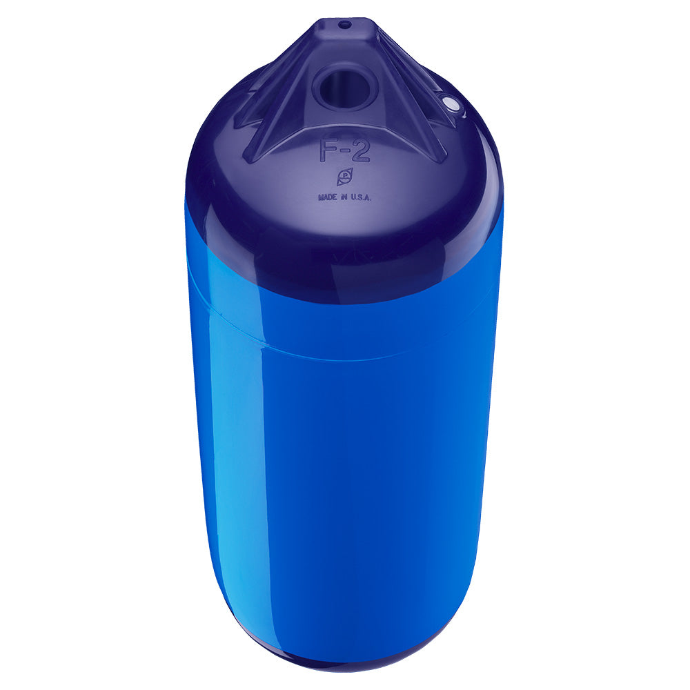 Polyform F2 Twin Eye Fender 82 x 25  Blue F2 BLUE