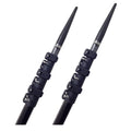 Lees Tackle 16 Telescoping Carbon Fiber Outrigger Poles Sleeved fTACO Bases CT39169002