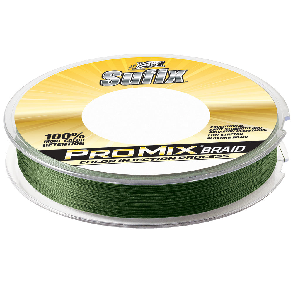 Sufix ProMix Braid  80lb  LowVis Green  300 yds 630180G