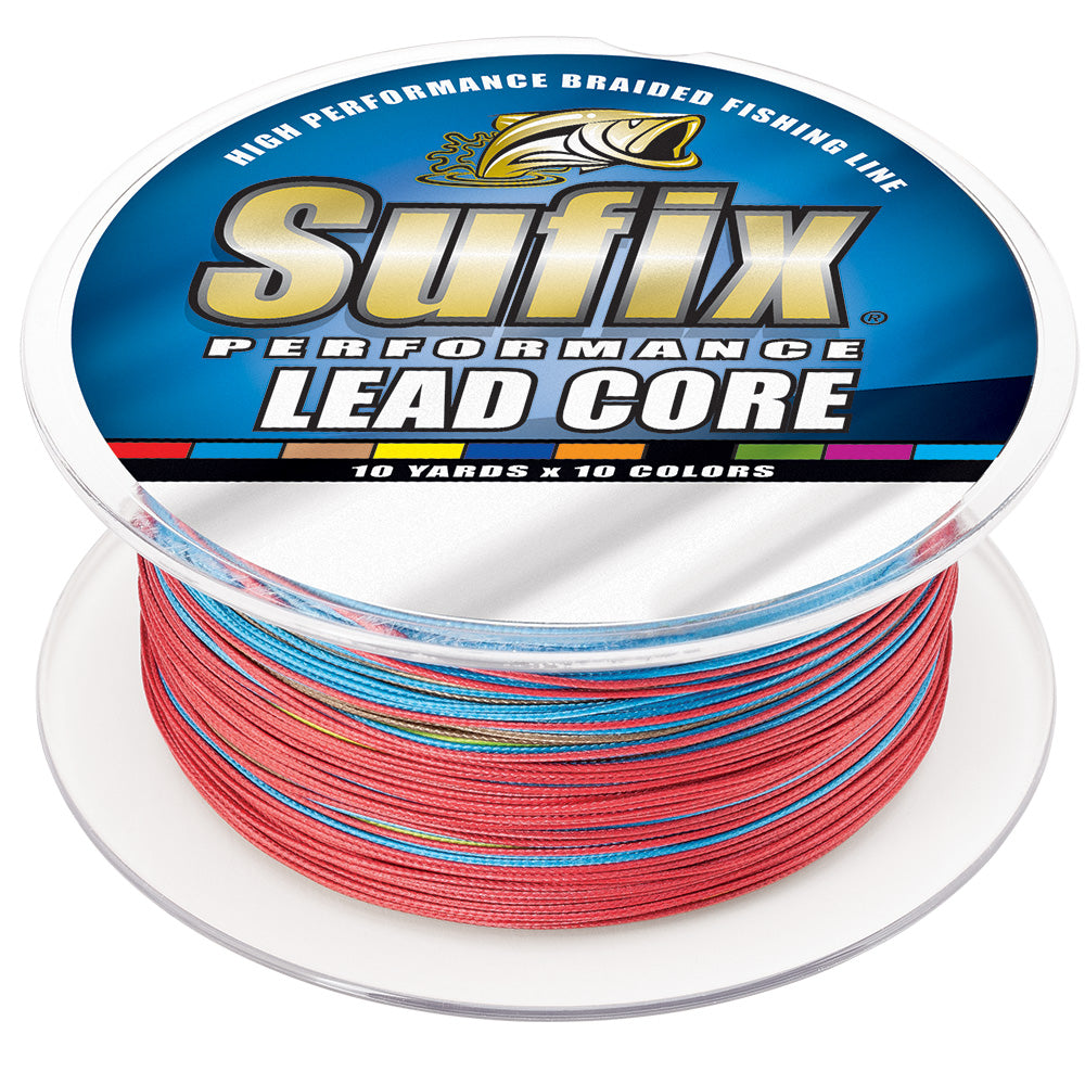 Sufix Performance Lead Core  15lb  10Color Metered  200 yds 668215MC