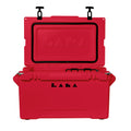 LAKA Coolers 45 Qt Cooler  Red 1084