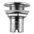 Attwood Stainless Steel ThruHull Short Straight Barbed  118 Inner Diameter 665433