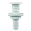 Attwood White Plastic ThruHull Fitting  58 Inner Diameter 38723