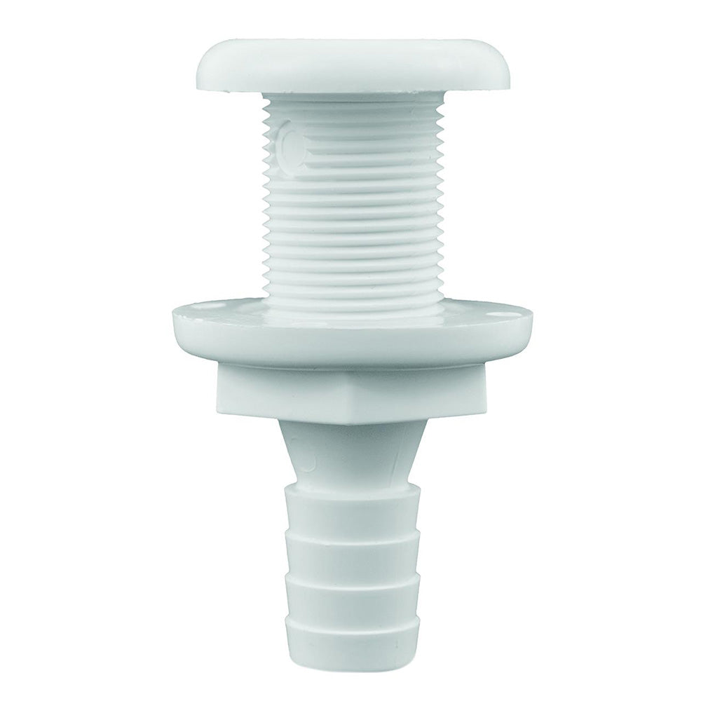 Attwood White Plastic ThruHull Fitting  58 Inner Diameter 38723