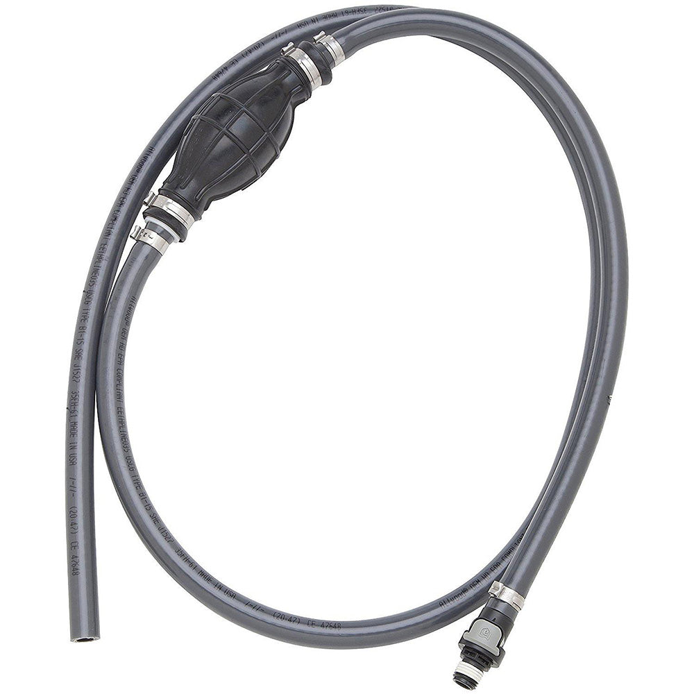 Attwood Universal Fuel Line Kit  38 Dia x 6 Length wSprayless Connectors 93806UUS7