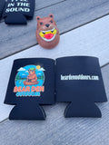 Beer Koozie fishing bear