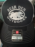 Trucker Hat Black/White