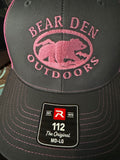 Trucker Hat Grey/Pink