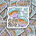DS 2919 - Take me to the beach where I belong Die Cut sticker