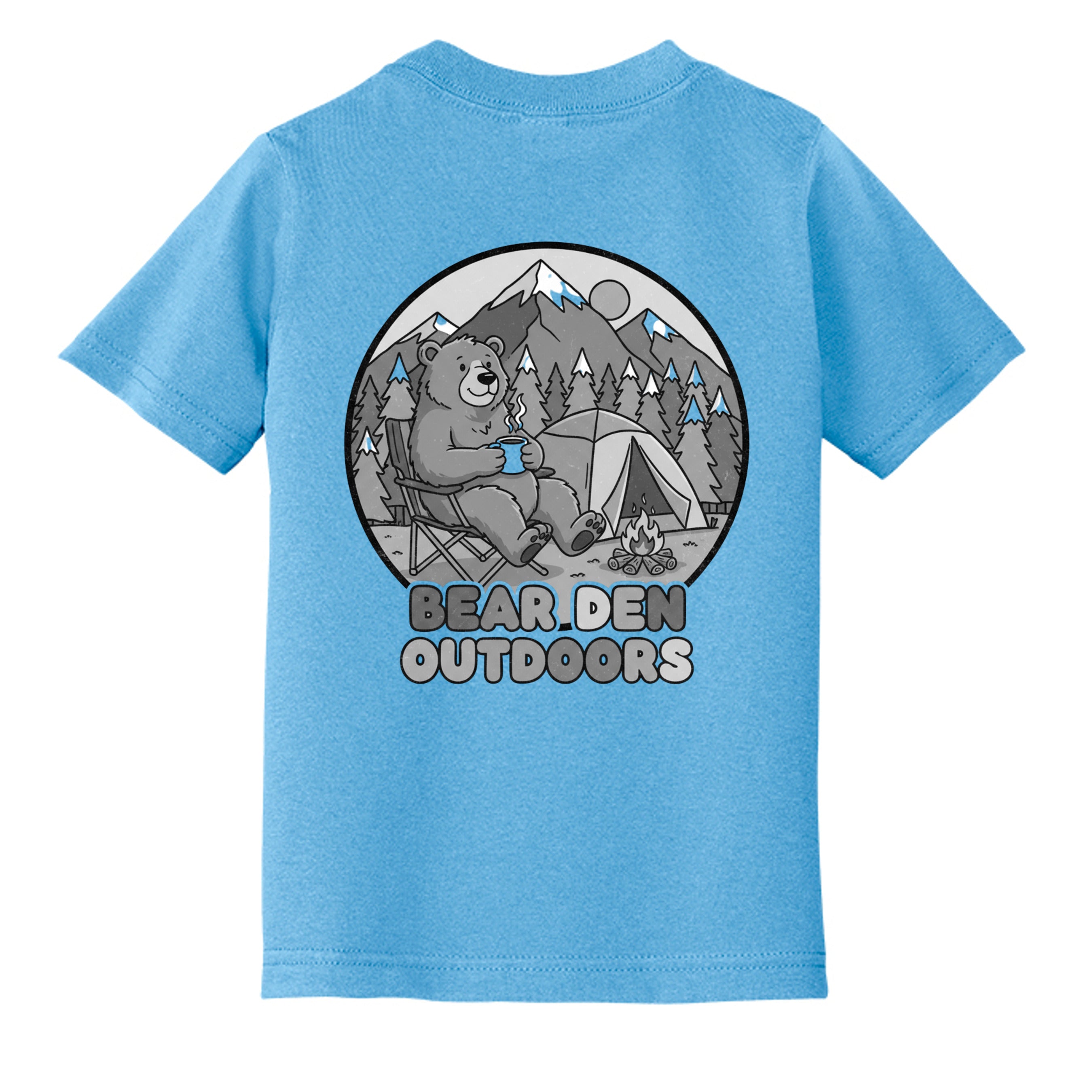 Aquatic Blue - CAR54T - BACK