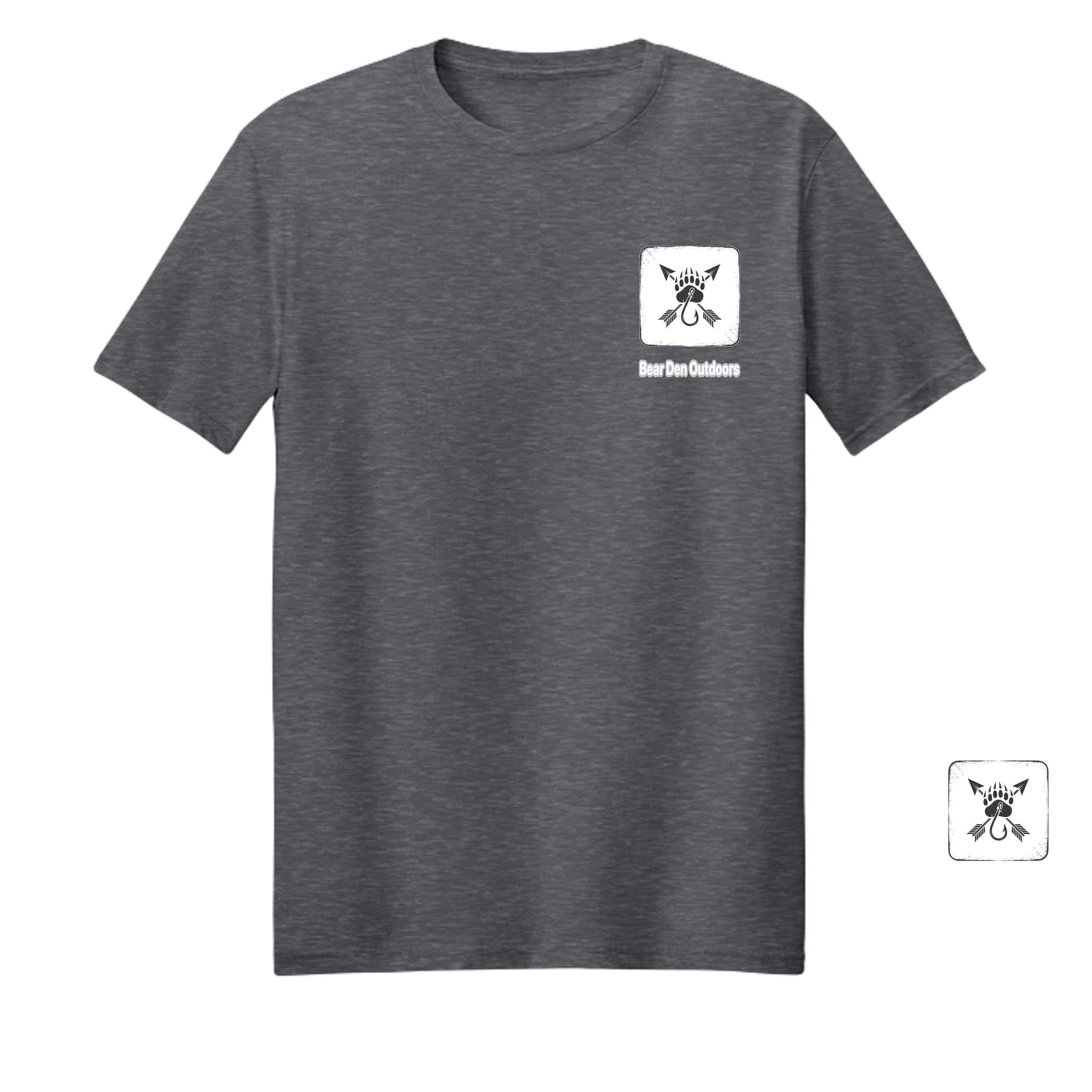Heather Dark Grey - 3000 - FRONT