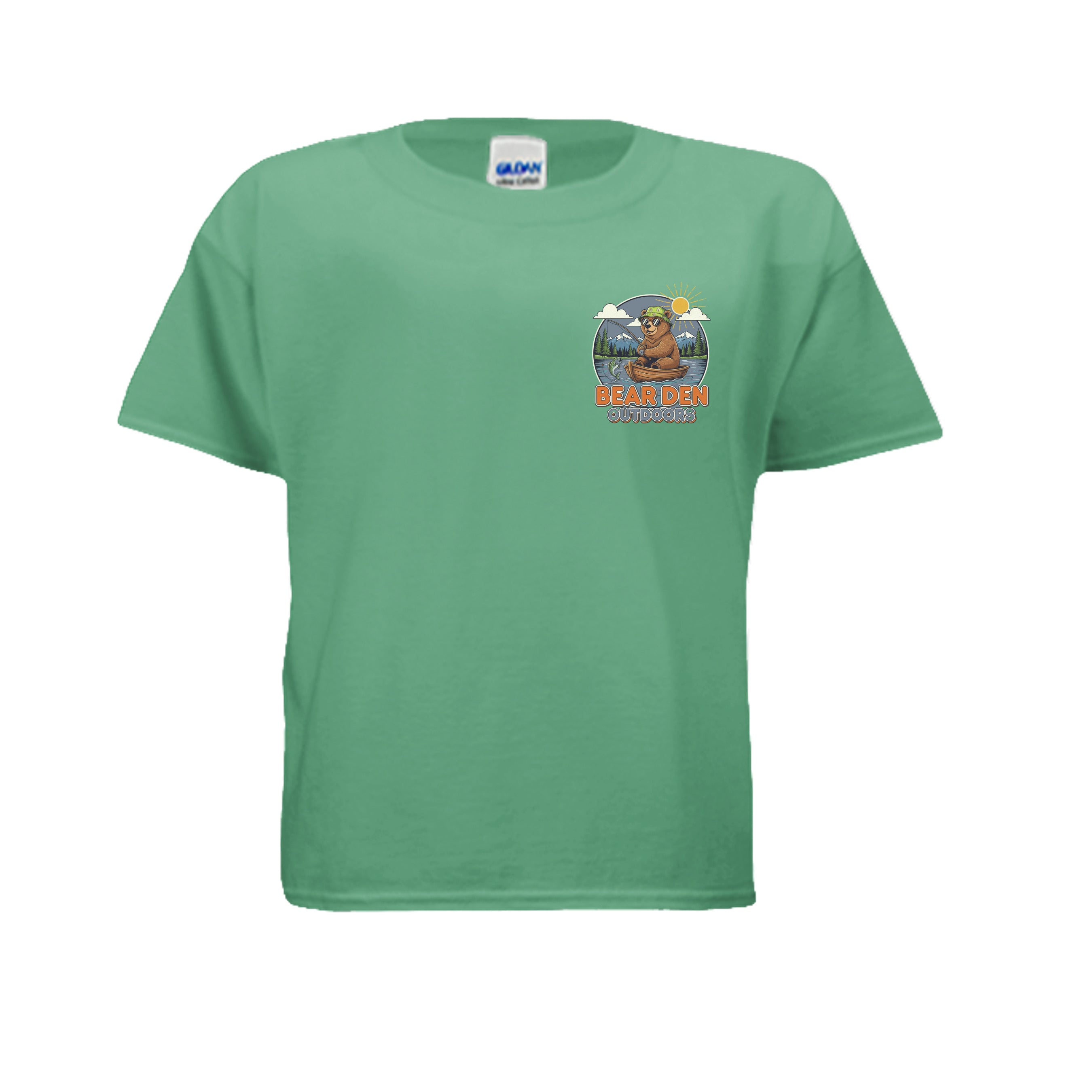 Heather Irish Green - 3000B - FRONT