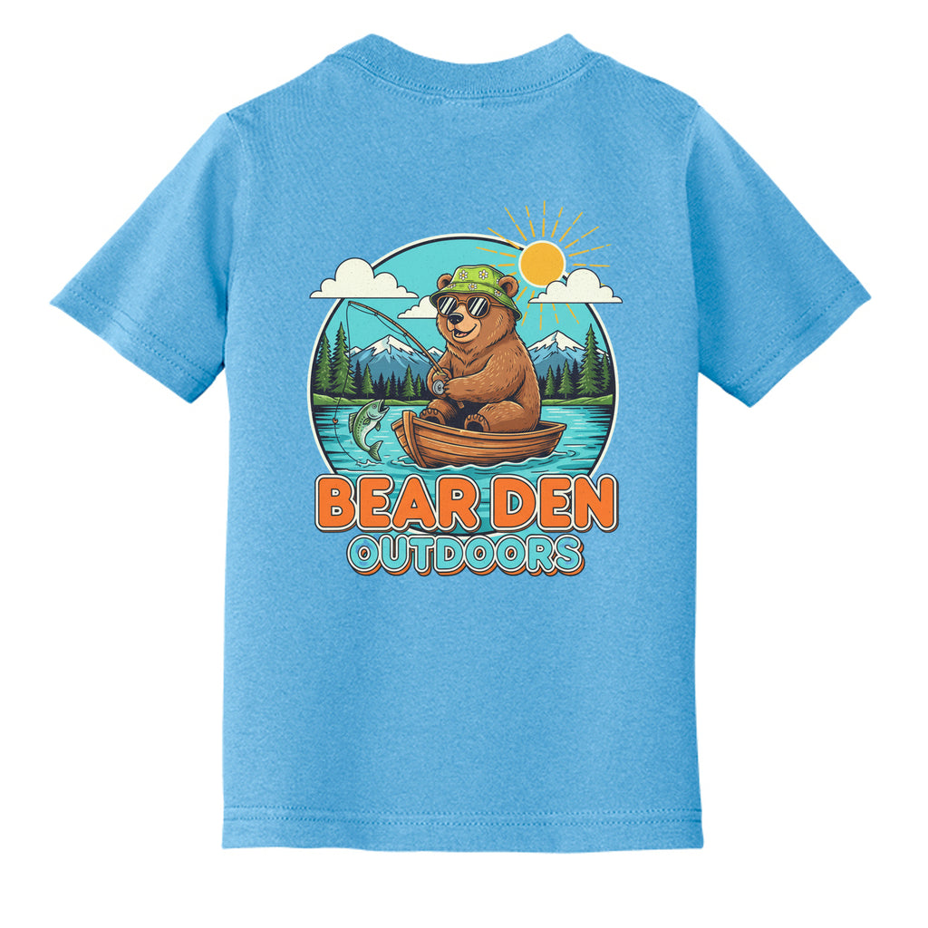 Aquatic Blue - CAR54T - BACK