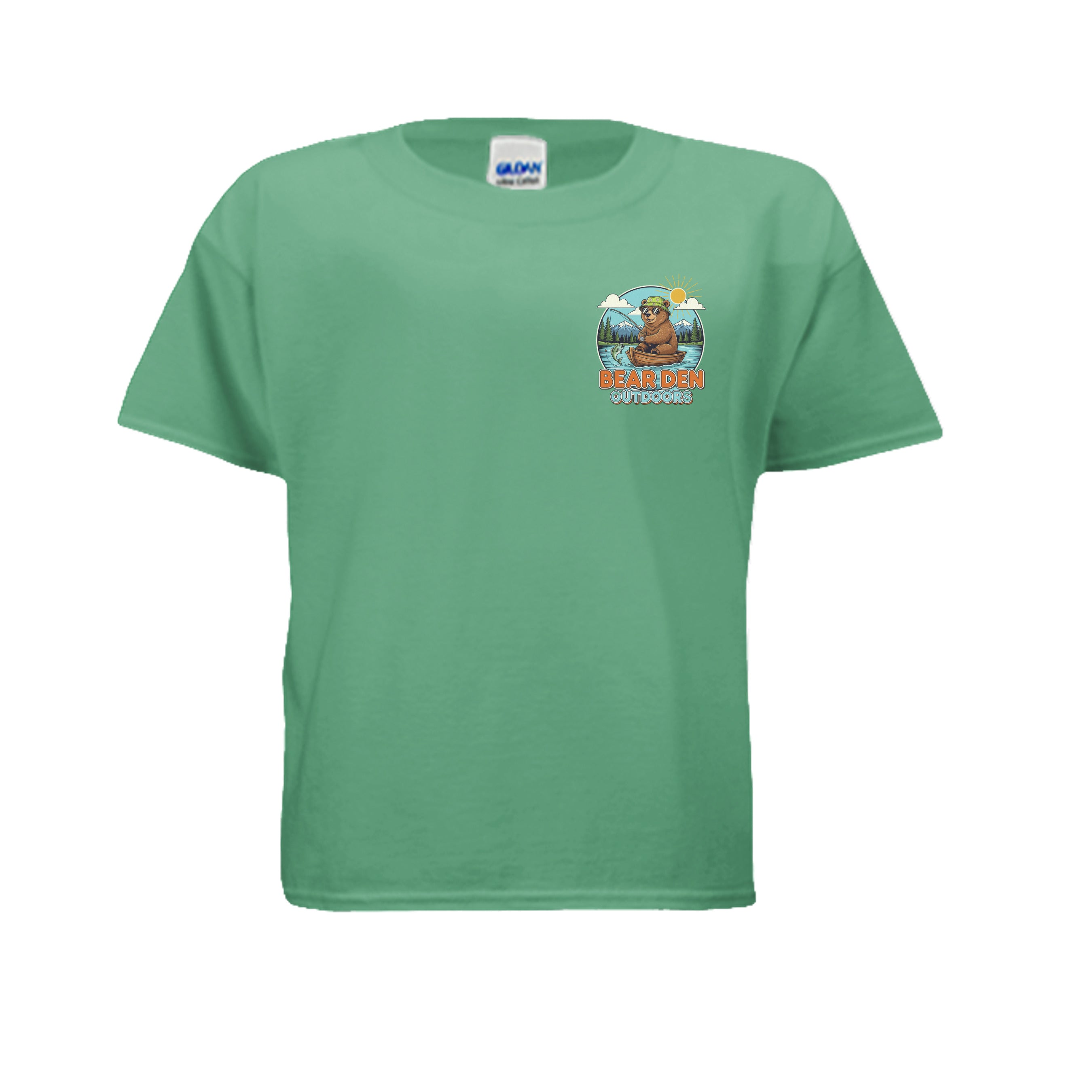 Heather Irish Green - 3000B - FRONT
